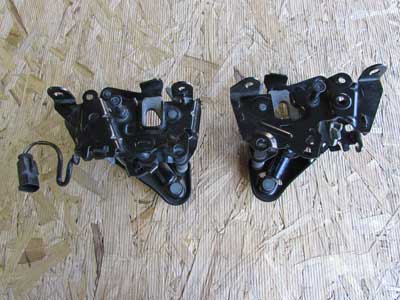 BMW Hood Latches Locks (Left and Right Set) 51237206453 F01 F10 F12 5, 6, 7 Series
